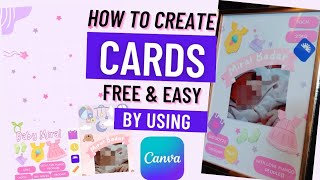 Canva Mobile App tutorial for beginners in Urdu | learn and earn  by Using Canva App | Card tutorial screenshot 2