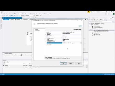 SSIS receive email task. Download Emails & Email Attachments in SSIS with COZYROC Receive mail task.