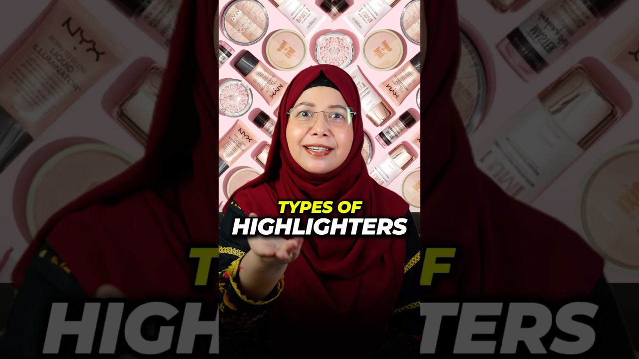 Types of Makeup Highlighters & Best Application Tips! #shortsindia #beautytips #makeup #beauty