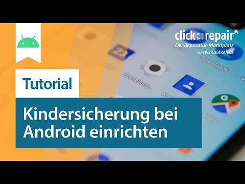 Kindersicherung auf dem Android Handy einrichten