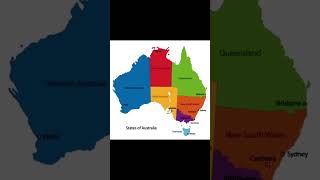 map of Australian capital cities #australia #states