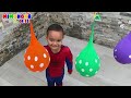 ¡1, 2 y 3! 💥 Aprende los COLORES del Arcoíris 🌈 Juega y Aprende con los GLOBOS | Mimonona Stories