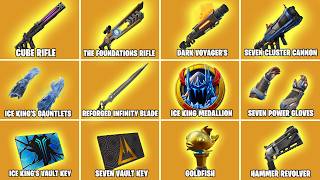 All Mythic items &amp; Exotic Weapons in Fortnite! (Chapter 7 Season 2)