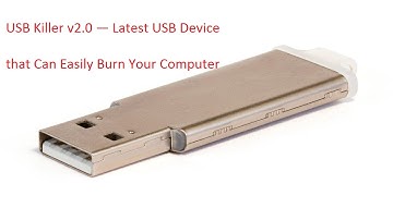 USB Killer v2.0 — Latest USB Device that Can Easily Burn Your Computer
