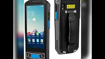 Android Barcode Scanner MUNBYN Rugged Handheld Mobile Terminal with 1D Honeywell Laser Reader,