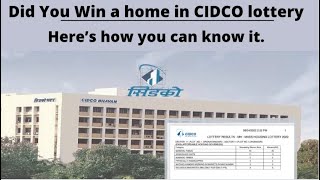 Did you win a house in CIDCO lottery? Here’s how you can know it.