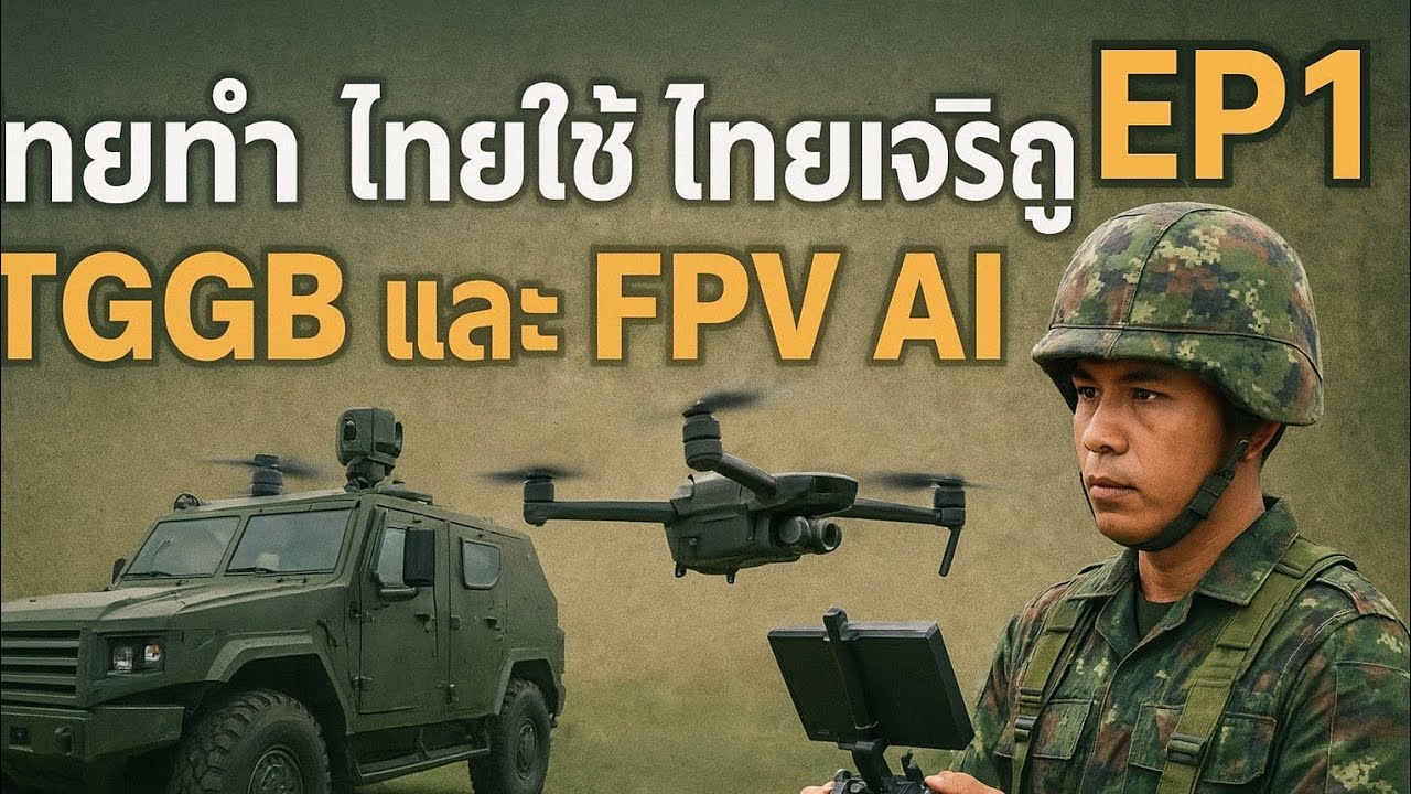 ไทยทำไทยใช้ไทยเจริญ EP1: TGGB และ FPV AI