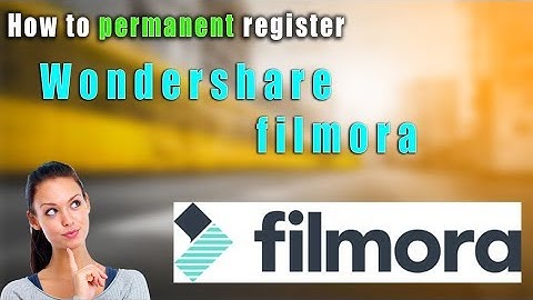 How to permanent register Wonder share Fillmore ,No Watermark,work with internet connection