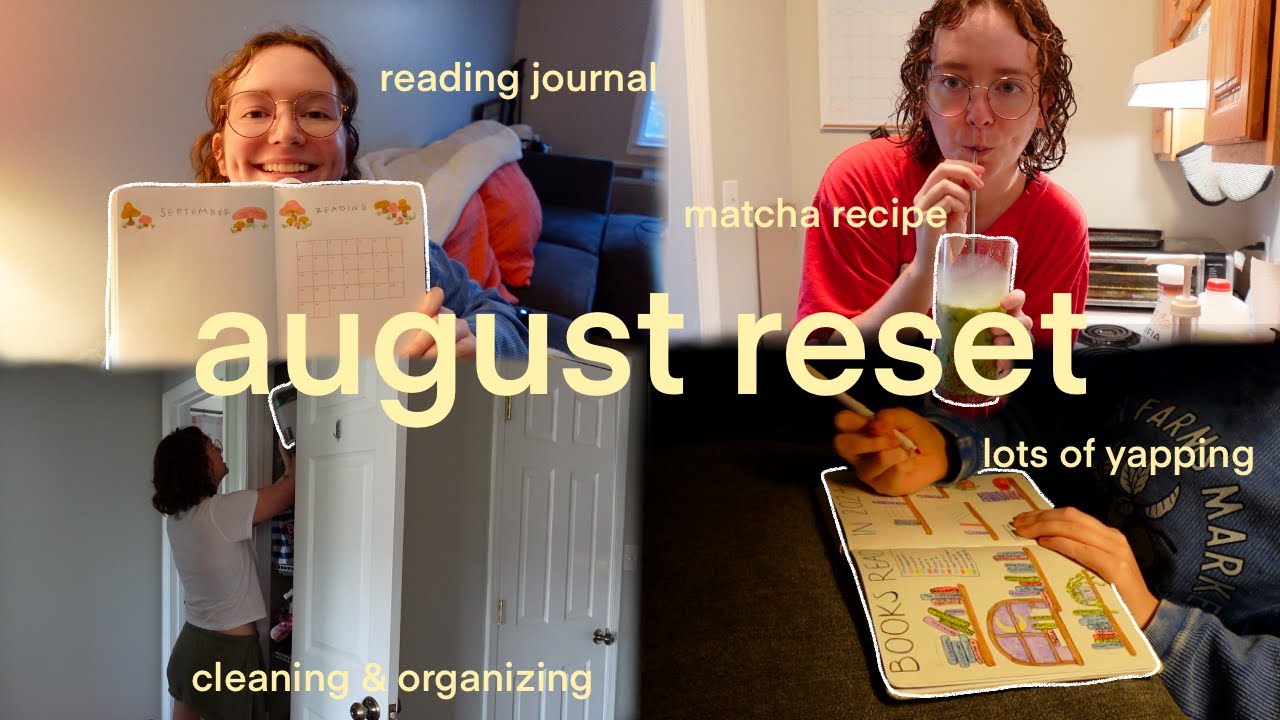 august reset: apartment updates, getting out of a book slump, lots of chatting