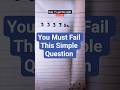 90% Fail This Simple Question #maths #mathstricks #education