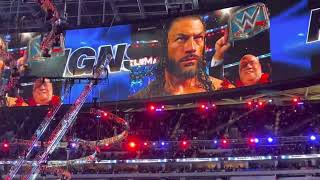 Roman Reigns Entrance Wrestlemania 39