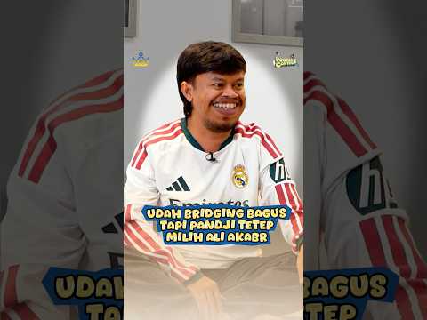 Udah bridging bagus tapi Pandji tetap milihnya Ali Akbar