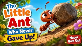 🐜 The Little Ant Who Never Gave Up! | Motivational Story for Kids#viral #fyp #viralvideo #reach 