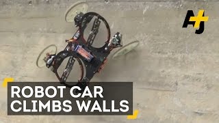 Disney's Robot Car Can Climb Walls