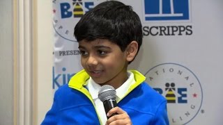 Sixyearold Takes On The National Spelling Bee