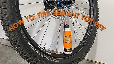 OrangeSeal Sealant Install￼