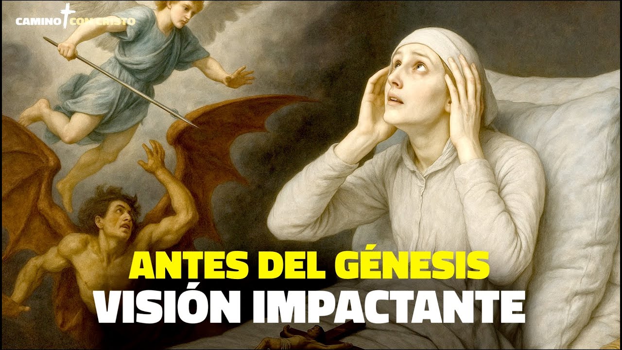 ¡La impactante visión antes del GÉNESIS – LA CAÍDA DE LUCIFER!