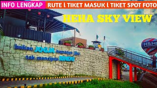 SPOT FOTO BARU DI HEHA SKY VIEW , WISATA SPOT FOTO TAPI BERBAYAR