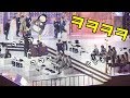 [ENG] 아스트로, 뉴이스트, 여자아이들, 몬스타엑스 리액션 Idol reaction : 펭수 BTS meets Peng Soo : 전체 직캠 fullshot fancam