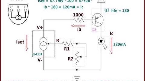 Constant Current Source Circuits Tutorial