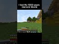 I lost my 1000  years hardcore world #keşfet #minecraft #keşfetbeniöneçıkar #memes #reels