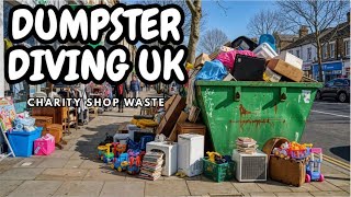 Dumpster Diving At Charity Shops Finding Hidden Treasures