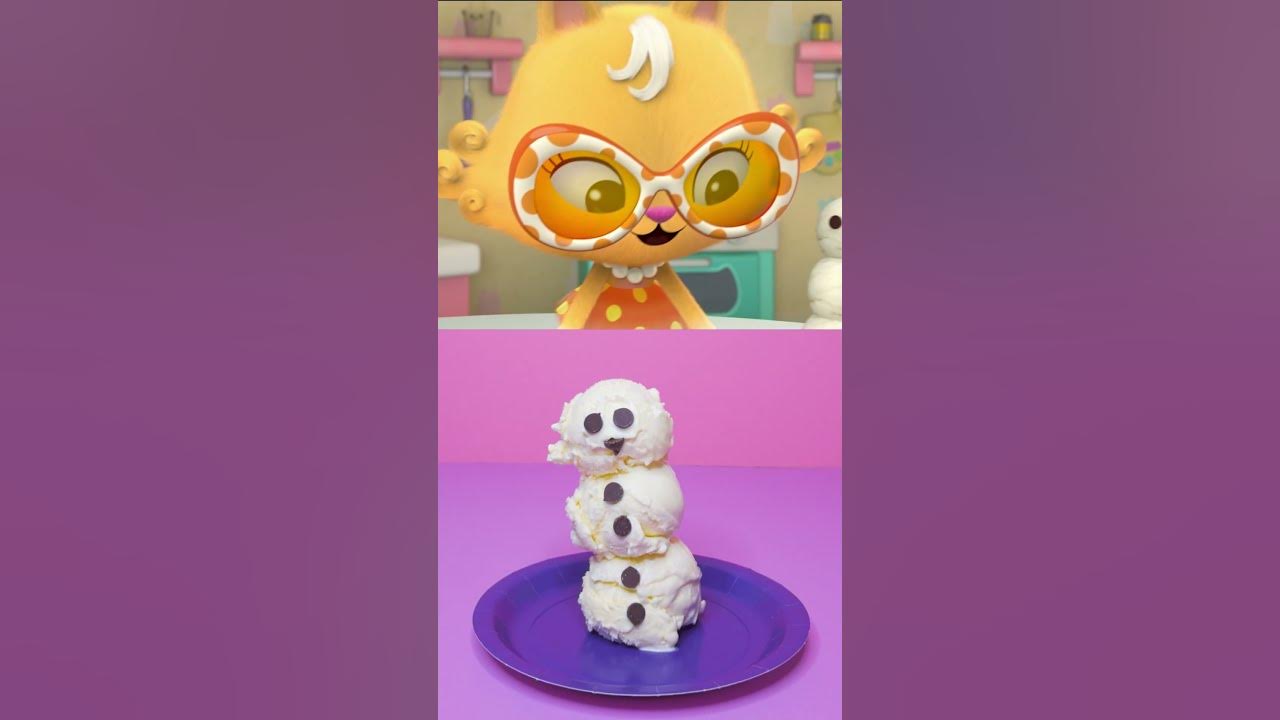 Scoopity Scoop! 🍨 DIY Ice Cream Snack with Grandma CatRat | GABBY'S DOLLHOUSE
