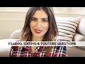 Filming, Editing YouTube Questions Lily Pebbles