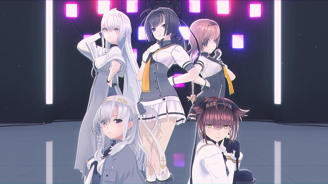 気まぐれメルシィ　秋月型　【艦これMMD】