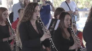 BANDA SIMFÒNICA DE DONES EN TINGLADO 2 DE LA MARINA DE VALÈNCIA (12-03-23)