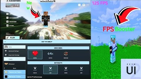 The Best UI Client For Minecraft PE | Quick Loot, Better UI, Fps Booster, More+