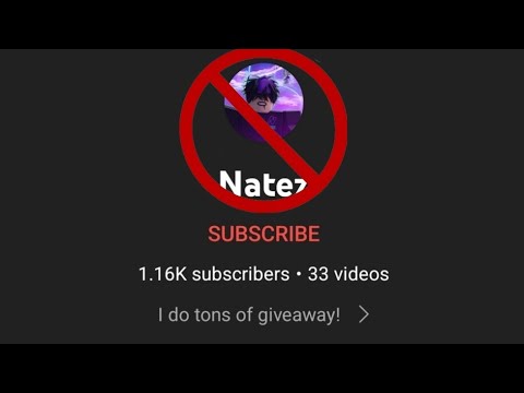 Natez Is A Scammer, Here Is How - YouTube