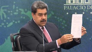 Maduro afirma que licencia de EEUU a Chevron va en 
