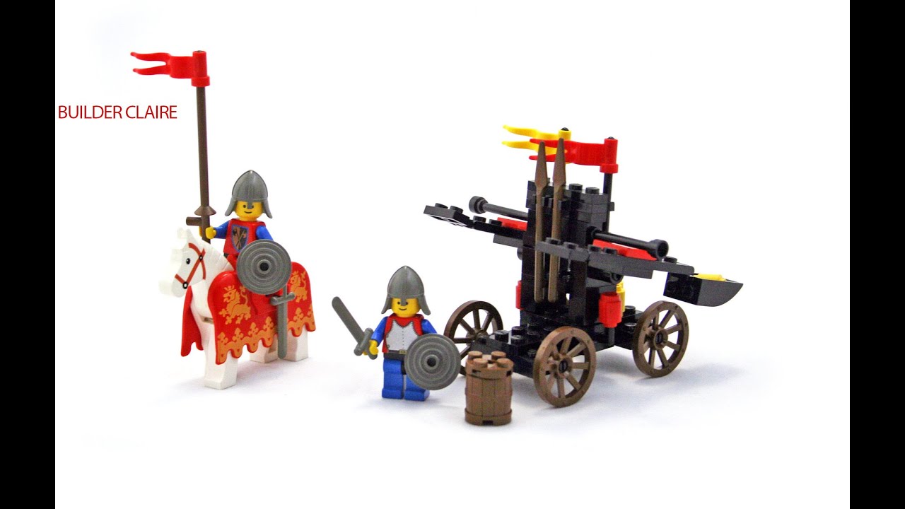 Builder Claire Castle set 6039 Twin  Arm Launcher