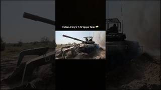 Indian Army T-72Ajeya Tank With Mineplough Copecage