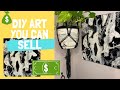 DIY WALL ART YOU CAN SELL