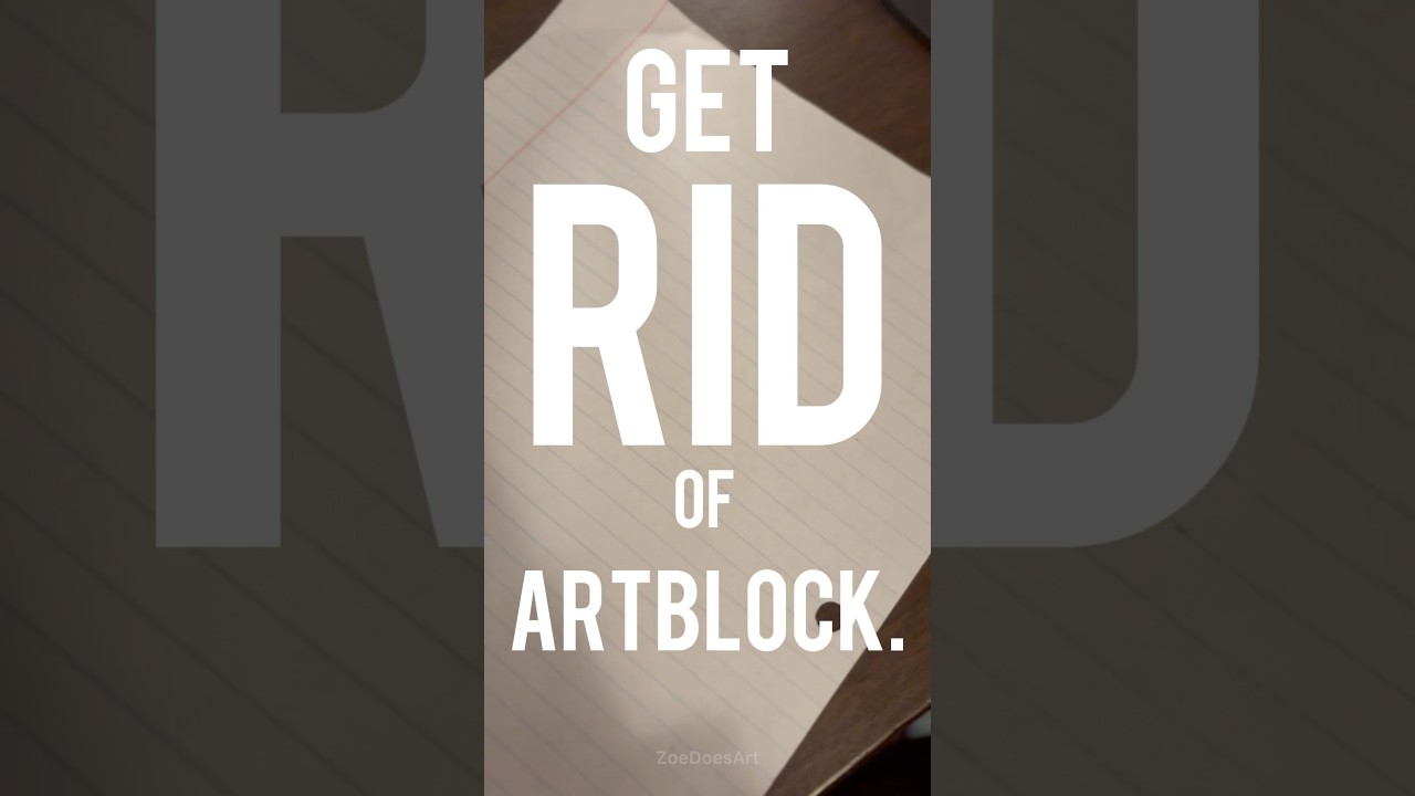 How to get rid of art block!! 