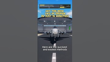 Get the new JAS-39 Gripen in War Tycoon in JUST 15 MINUTES!🔥💥 #wartycoon #roblox #wartycoonroblox