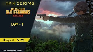 Pubg Mobile  Scrims 2 - Day 1 | The Playnet     #withme