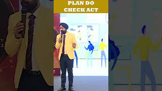 PLAN DO CHECK ACT II SARABJEET SINGH ARNEJA II GALWAY