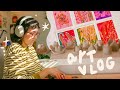 making ceramic friends at home, crocheting a vest, painting loosely 🐛 | art vlog