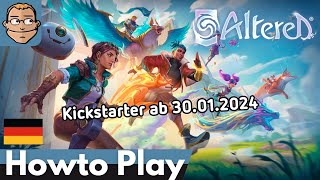 Altered - Howto Play auf Deutsch – TCG - Regelerklärung - Kickstarter