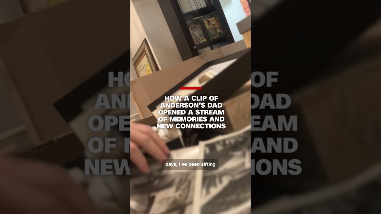 How a clip of Anderson’s dad opened a stream of memories and new connections