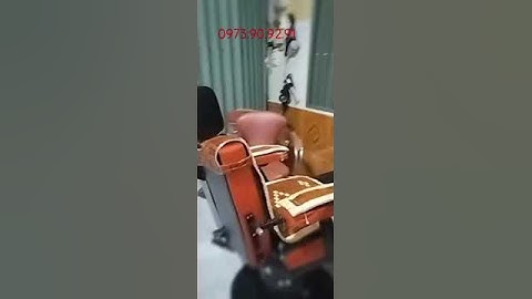 Mẫu ghế cắt tóc hiện nay cho barber shop