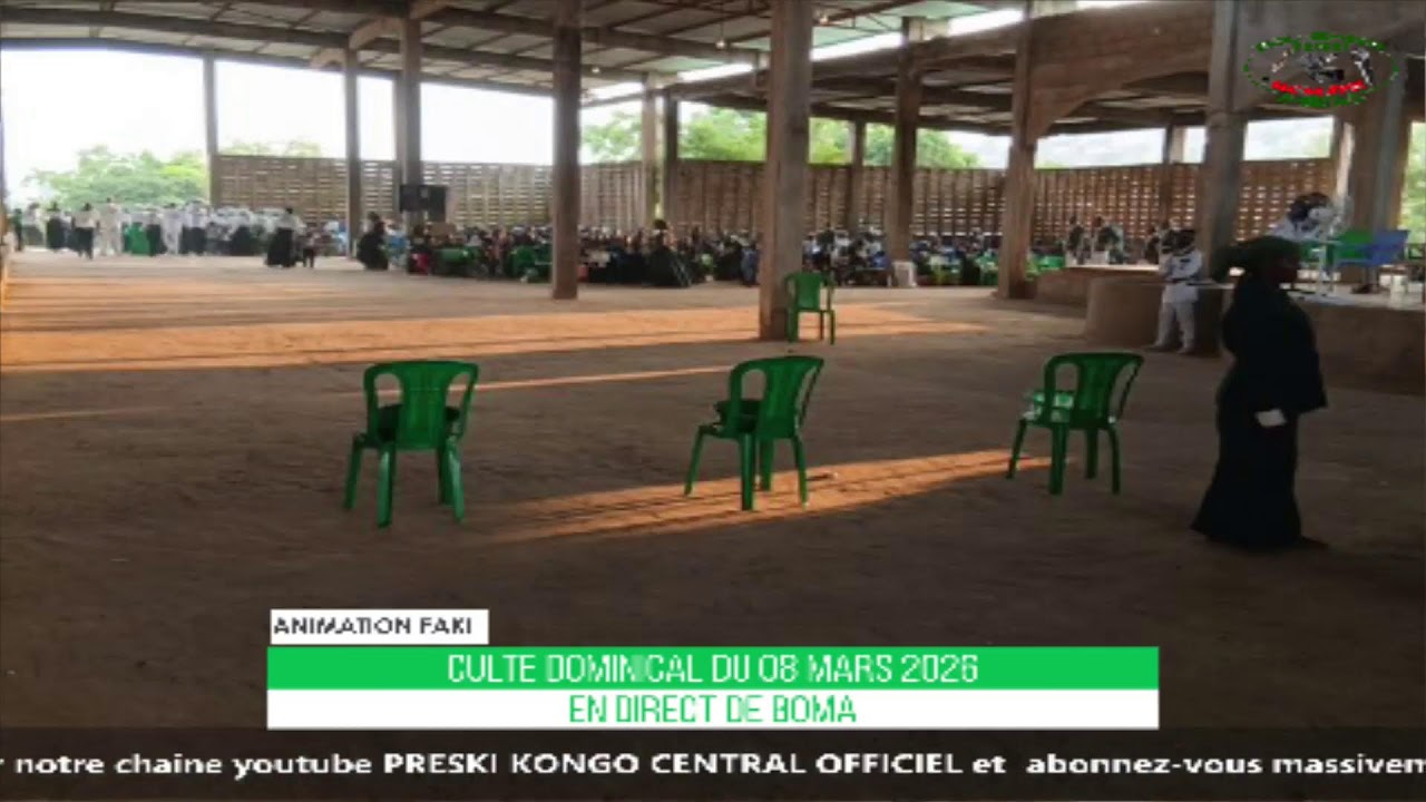 Diffusion en direct de PRESKI KONGO CENTRAL OFFICIEL