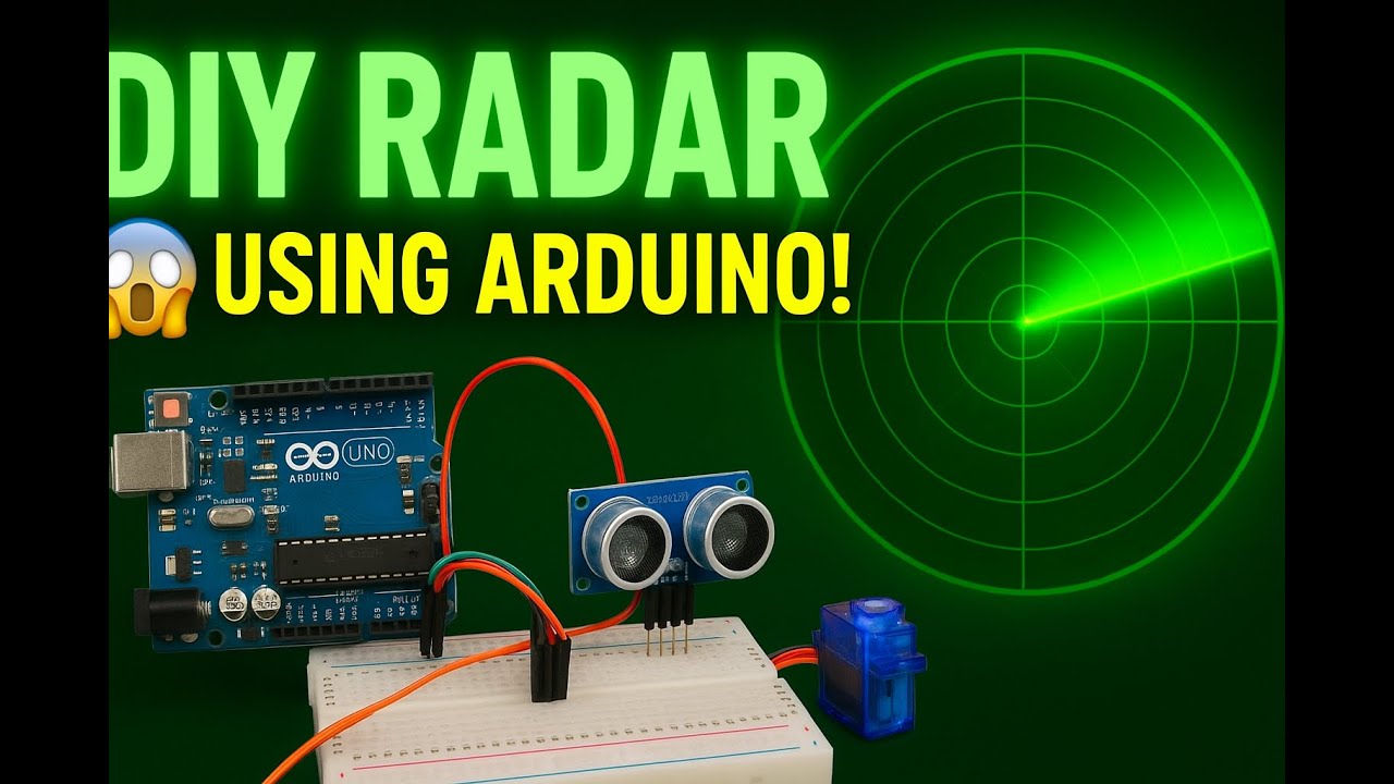 Making Arduino RADAR System 🔥| Simple Mini Project Using Ultrasonic Sensor 
