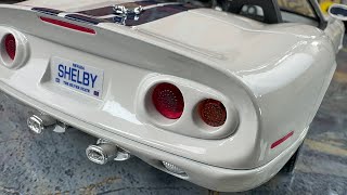 🏆 [BEST] Unboxing & Review: Shelby Series One in White - Convertible & Cool! 😎🏎️💨 | Maisto #viral