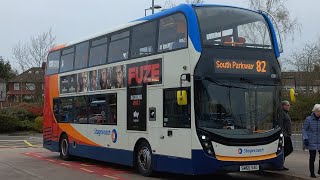 *Tuneful kickdown* Stagecoach Merseyside 10811 (SM66 VAO) ADL Enviro400 MMC | Route 82