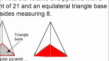 Honors Geometry: 12.5 - 12.6: Volume of Pyramids Cones and Spheres