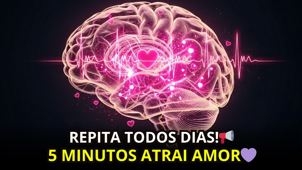 🎧5 MINUTOS DE AFIRMAÇÕES PARA ATRAIR AMOR VERDADEIRO | REPITA TODO DIA 🧲💕